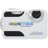 宾得数码相机OPTIOWS80(白)