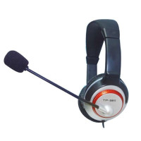 台铂耳麦TP-385银红