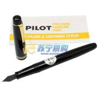 百乐22K包金笔尖钢笔FP-78G-F-BF咀黑色