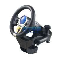 北通双震动USB游戏方向盘BTP-3169(瞬风169蓝)