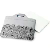 艾华士贝塞尔手提电脑包29671(银色)