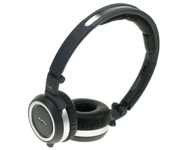 爱科技(AKG) K450耳机头戴式耳机 音乐HiFi便携折叠重低音