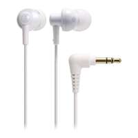 铁三角入耳式耳机ATH-CKL200(白色)