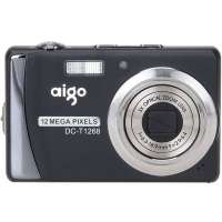 爱国者数码相机T1268(黑)