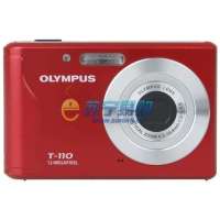 奥林巴斯数码相机T110(红)+4G卡