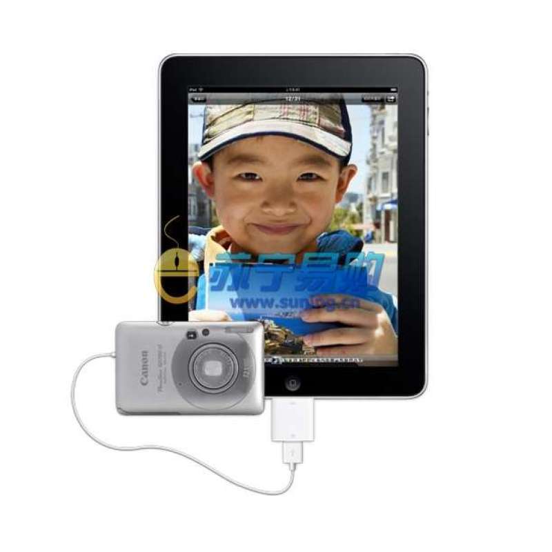 Apple iPad 相机连接套件MC531FE/B 长方体视频/音频/AV线
