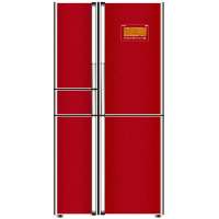 美菱冰箱BCD-468HE9B美纹酒红