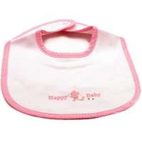 Happy baby婴儿围兜(浅粉色)512-13010