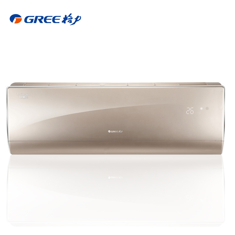 格力(GREE) 大1匹 定速 U雅 冷暖 挂机空调 KFR-26GW/(26561)FNCa-2(香槟色)[U雅]