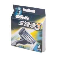 吉列锋速3刀片(6刀头)