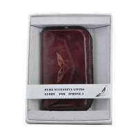 MACLOVE 钻石iPhone皮套(红)