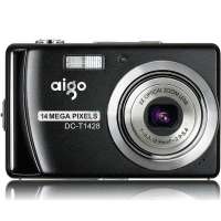 爱国者数码相机T1428(黑)