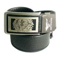 七匹狼男士平滑扣皮带793014200