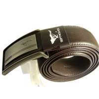 七匹狼男士平滑扣皮带793014600-1