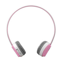 雷柏2.4G无线麦克风耳机H3000(粉色)