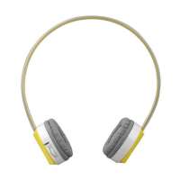 雷柏2.4G无线麦克风耳机H3000(黄色)