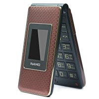 夏朗(NAMO)A6 老人机 翻盖机 咖啡色