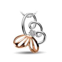 爱迪尔笑*欢娱_18K金钻石吊坠