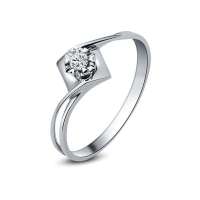 欧宝丽爱我所爱_18k金钻石女戒10号