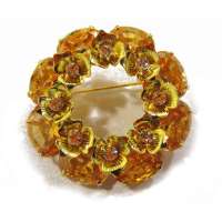 新光饰品炫彩水晶胸针11120303421201