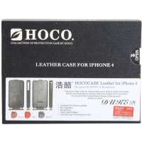 浩酷(HOCO)iPhone 4公爵皮套(黑)