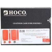 浩酷(HOCO)iPhone 4公爵皮套(红)