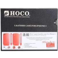 浩酷(HOCO)iPhone 4骑士皮套(红)