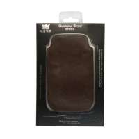 欧普瑞斯羊皮皮套(棕)L