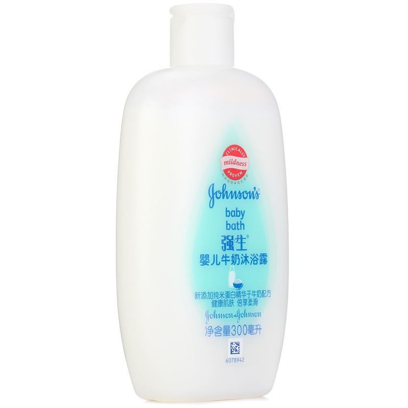 强生婴儿牛奶沐浴露300ml