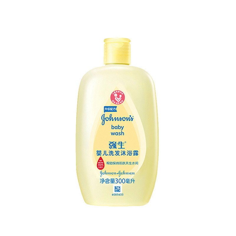 强生婴儿洗发沐浴露300ml