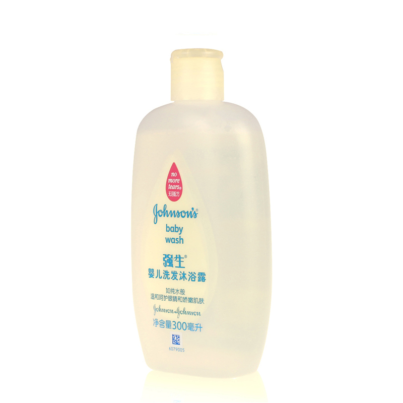 强生婴儿洗发沐浴露300ml