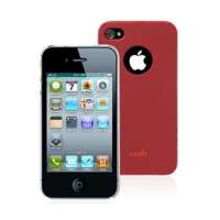 摩仕(moshi)iPhone 4超薄时尚保护外壳(红)