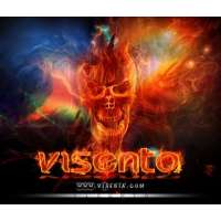 微绅(VISENTA)火焰杀戮游戏鼠标垫A4(黑色)