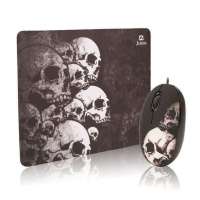 吉星水彩极炫光电鼠标&鼠标垫JET-DMS046-C(黑暗之门)