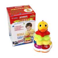五星玩具小鸭叠叠乐不倒翁玩具37492