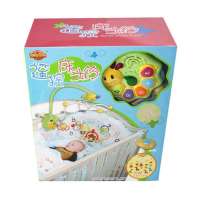 五星玩具婴儿音乐旋转床铃37463