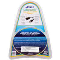 Accell DisplayPort对HDMI适配器B086B-001B-CN(250MM)