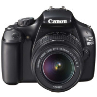 佳能数码单反相机EOS1100D(EF-S18-55ISII)(黑)