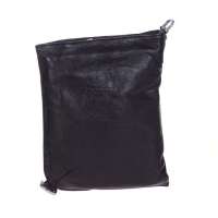 普瑞达男士棕色单肩斜挎公文包2012