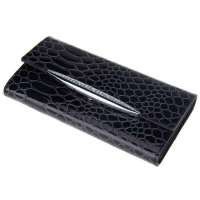 梦特娇女式钱包MKB1421108(黑色)