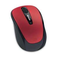 微软无线蓝影便携鼠标3500(红)