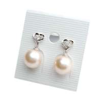 welina爱铭记_925纯银贝壳珠耳环