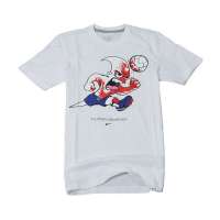 耐克男子短袖针织衫417276-100(XL)