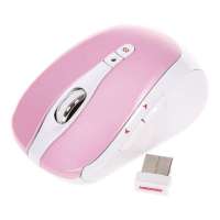 新贵无线鼠标自由豹120MS-173OR(粉红)