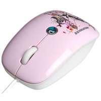 新贵有线鼠标乖乖豹·尚品MS-201OU(萝莉粉)