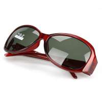 月光族偏光太阳镜9073酒红