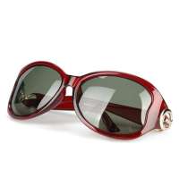 月光族偏光太阳镜9086酒红