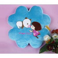 慧氏神熊四叶草抱枕(蓝色)HSD0694