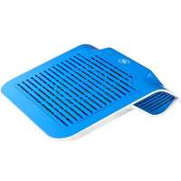 九州风神笔记本散热器 冰蓝N3000