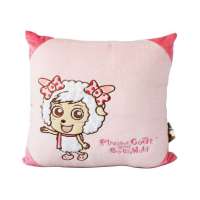 爱车屋喜羊羊与灰太狼方形抱枕X-111B